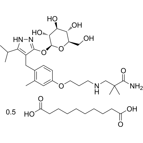 Mizagliflozin (sebacate) 1169392-27-1